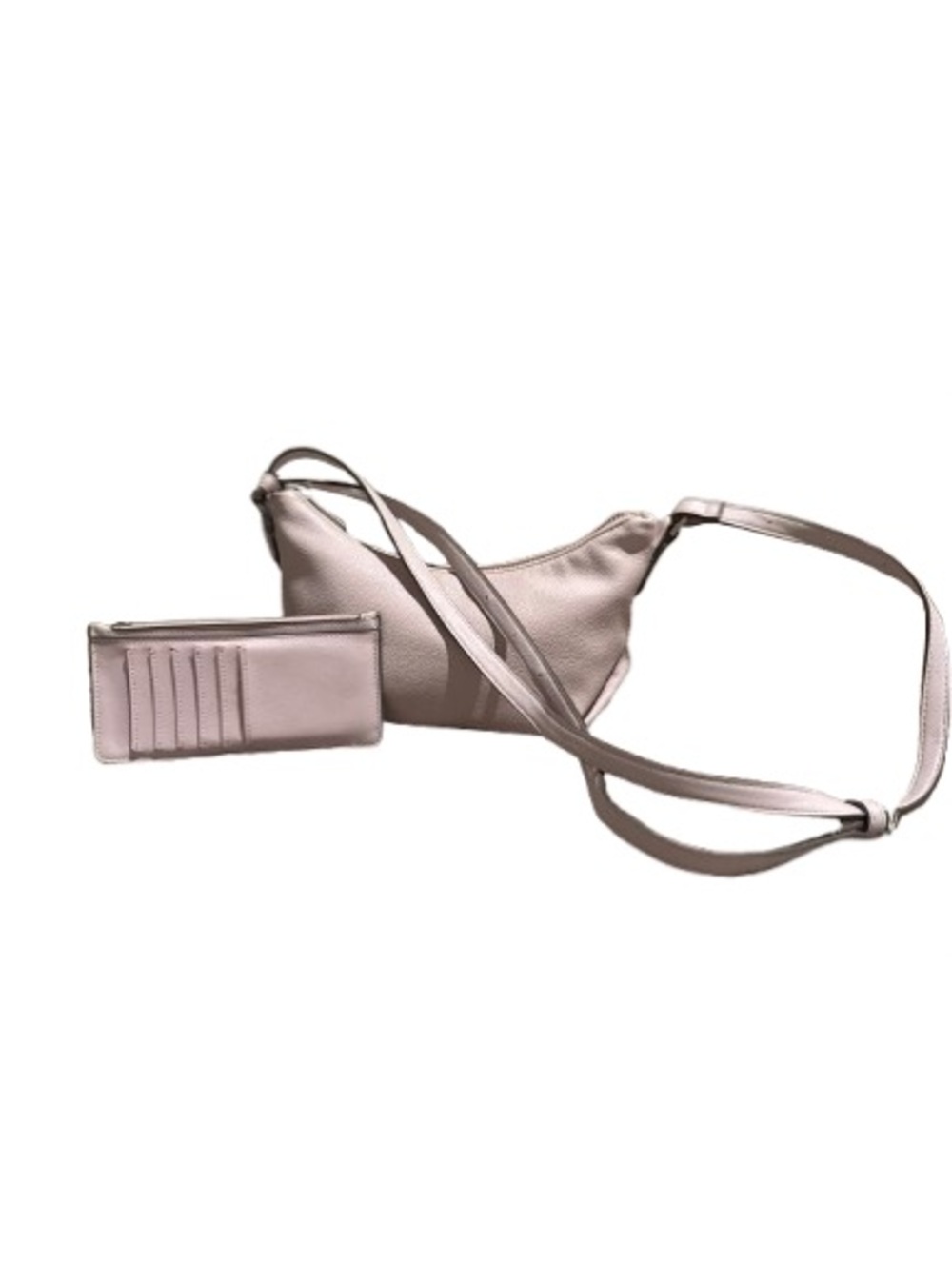 a new day Pale Pink Mini Crossbody Bag with Card Holder